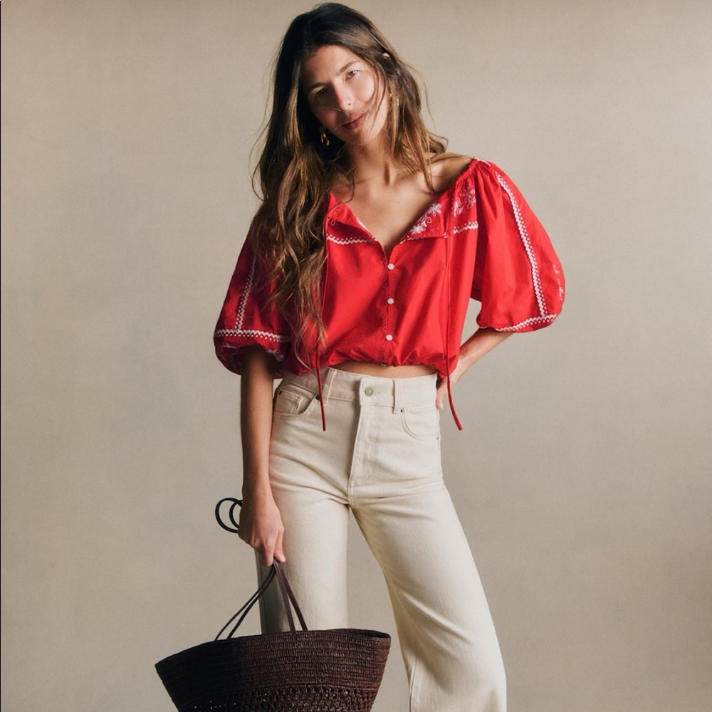 Sézane Camelia blouse